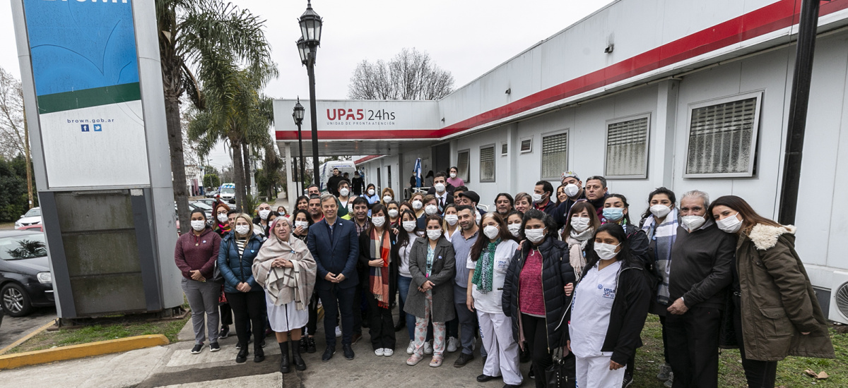 Cascallares y Fabiani encabezaron la celebración del décimo aniversario de la Upa de Longchamps